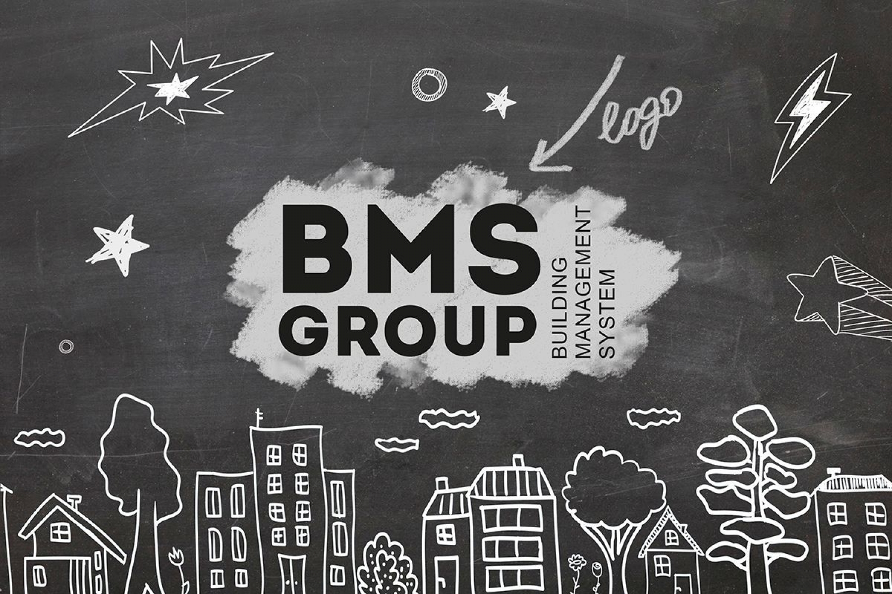 Разработка логотипа и фирменного стиля компании "BMS Group"