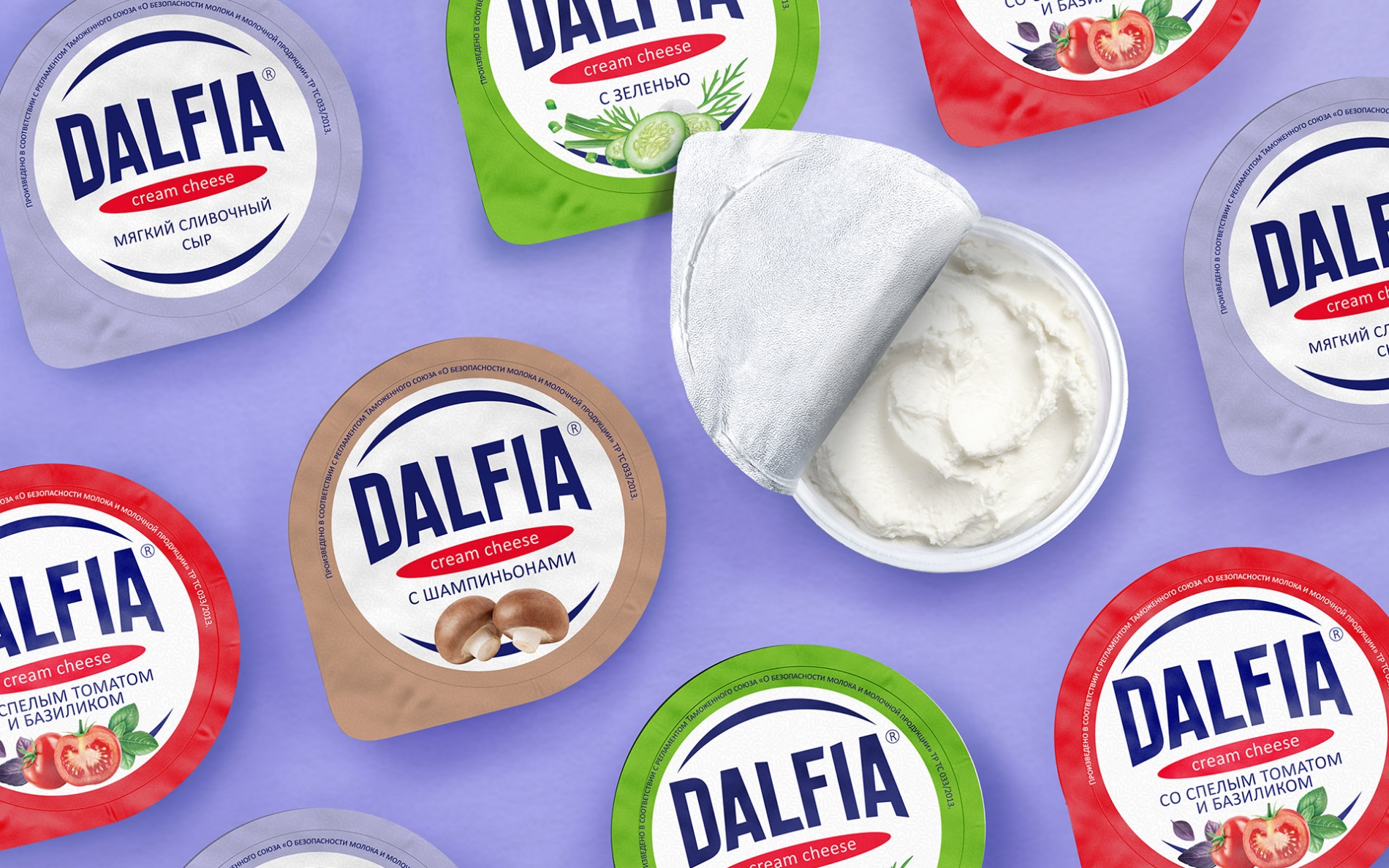 Разработка торговой марки «Dalfia»