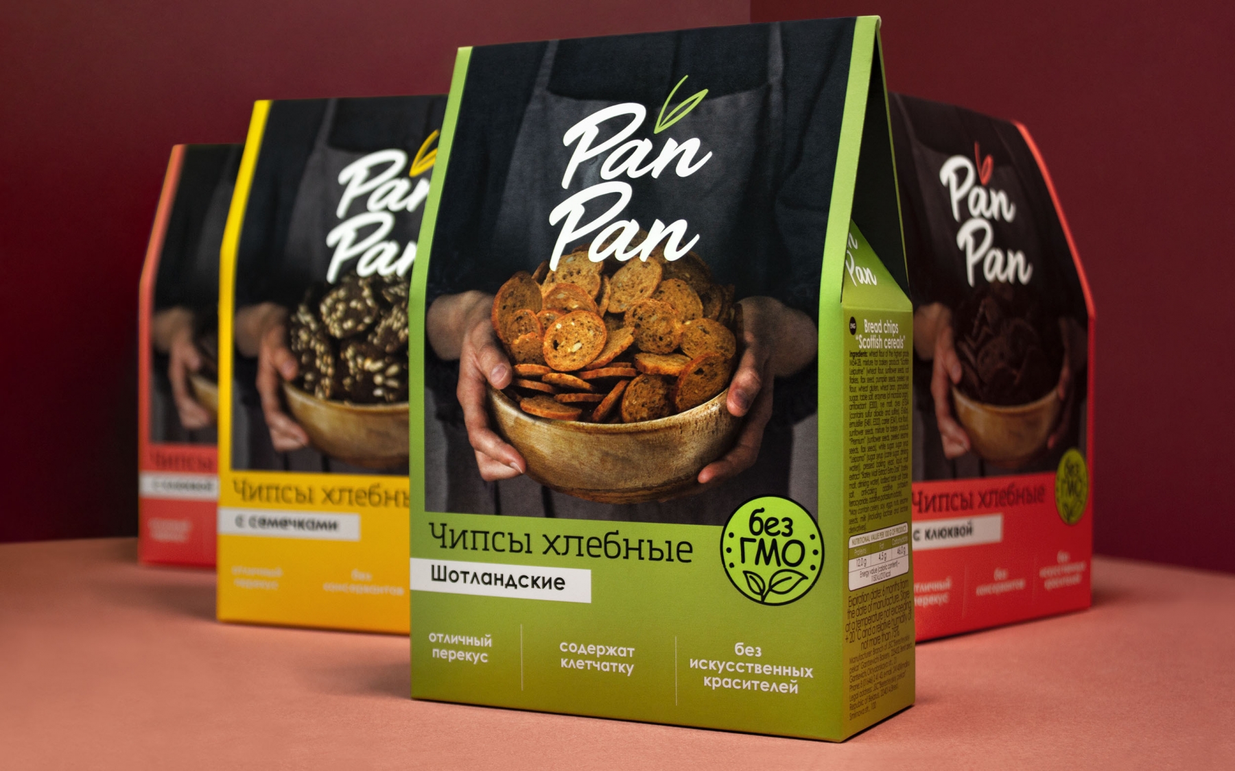 Комплексная разработка ТМ хлебной продукции