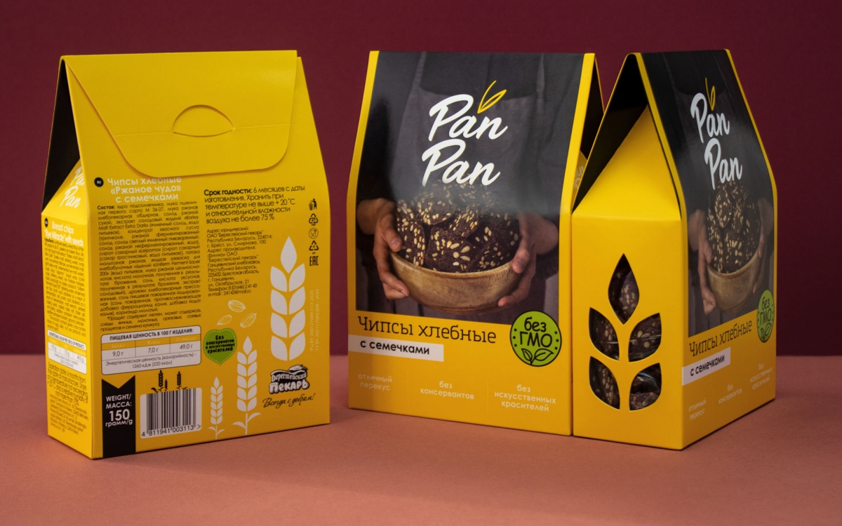Комплексная разработка ТМ хлебной продукции