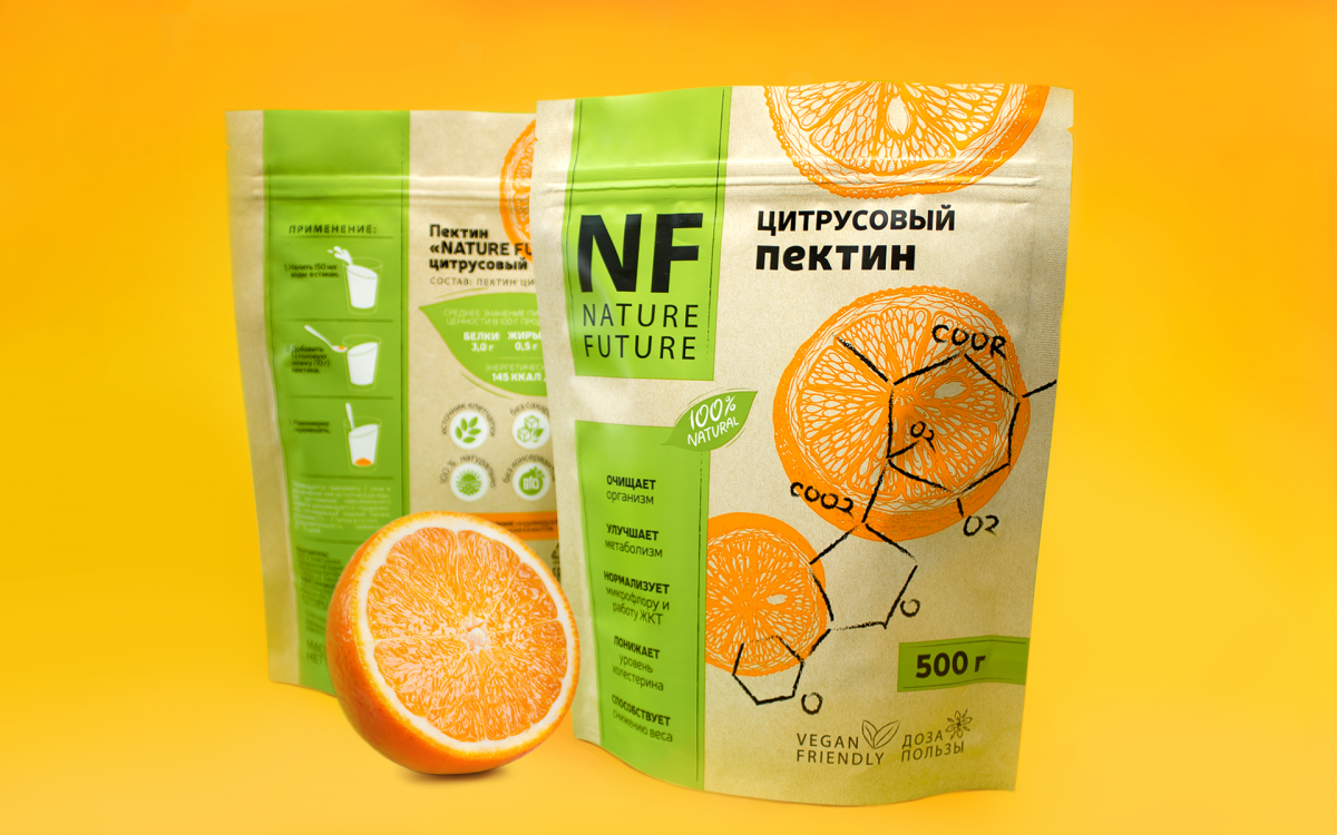Разработка ТМ пектина "Nature Future"