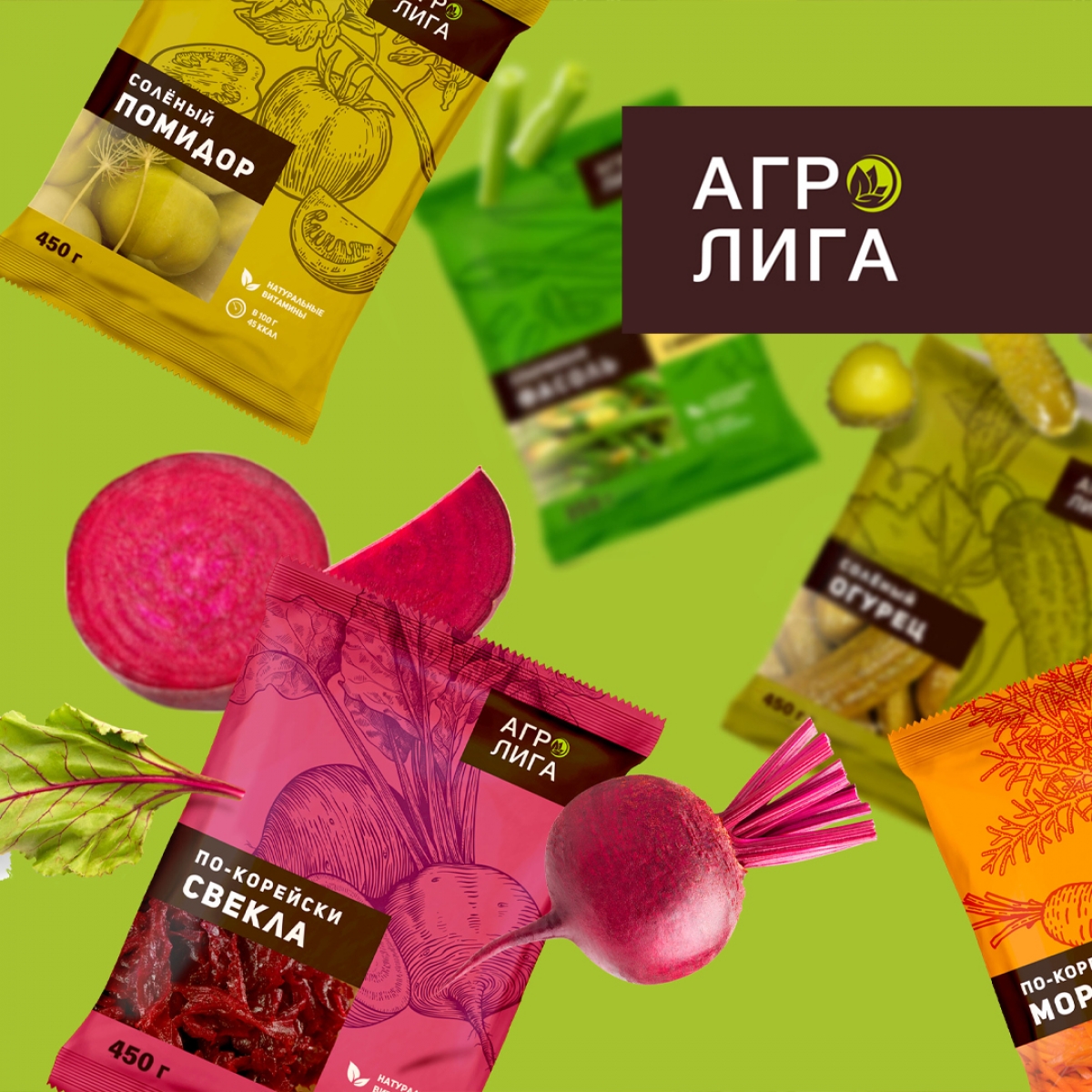 Дизайн упаковки картофеля тертого для драников