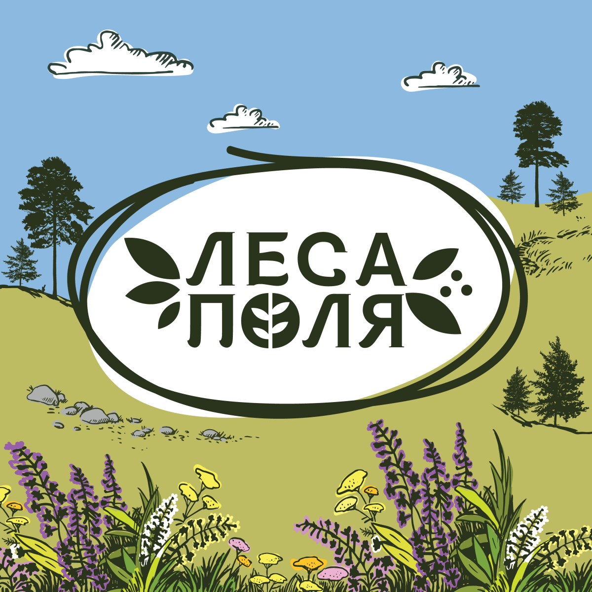 Разработка ТМ сыров "Леса-Поля"